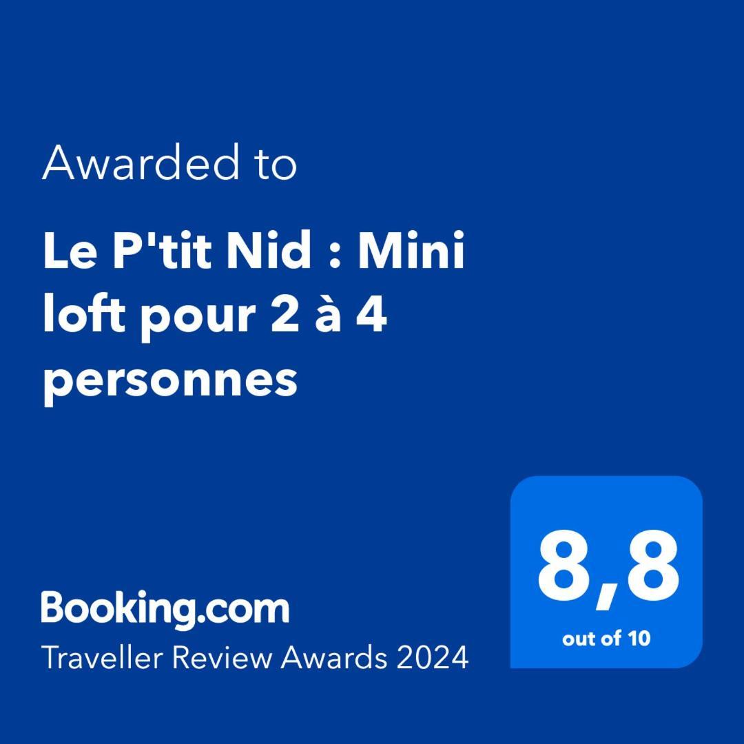 Villa Le P'Tit Nid : Mini Loft Pour 2 A 4 Personnes à Tellin Extérieur photo