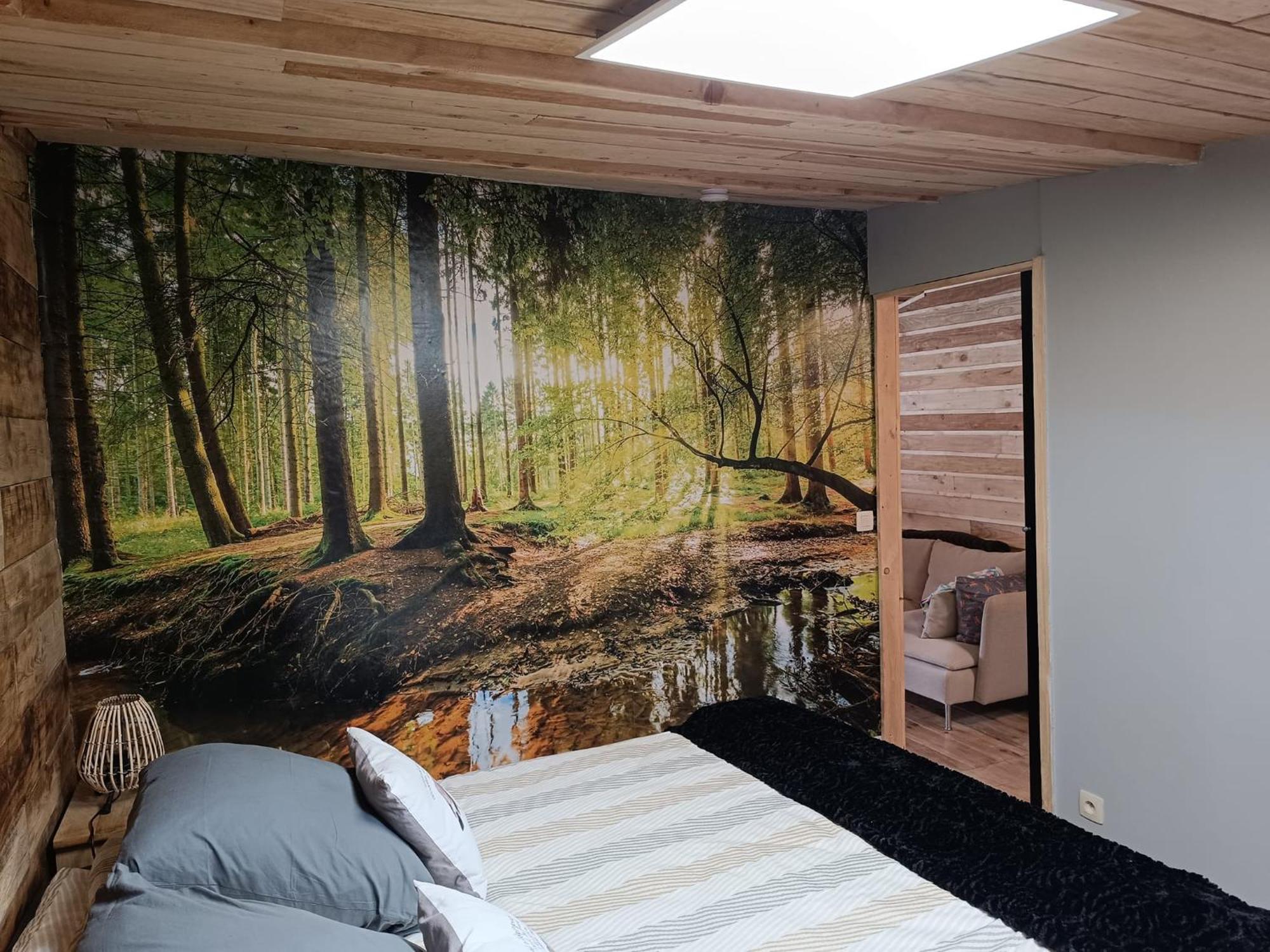 Villa Le P'Tit Nid : Mini Loft Pour 2 A 4 Personnes à Tellin Extérieur photo